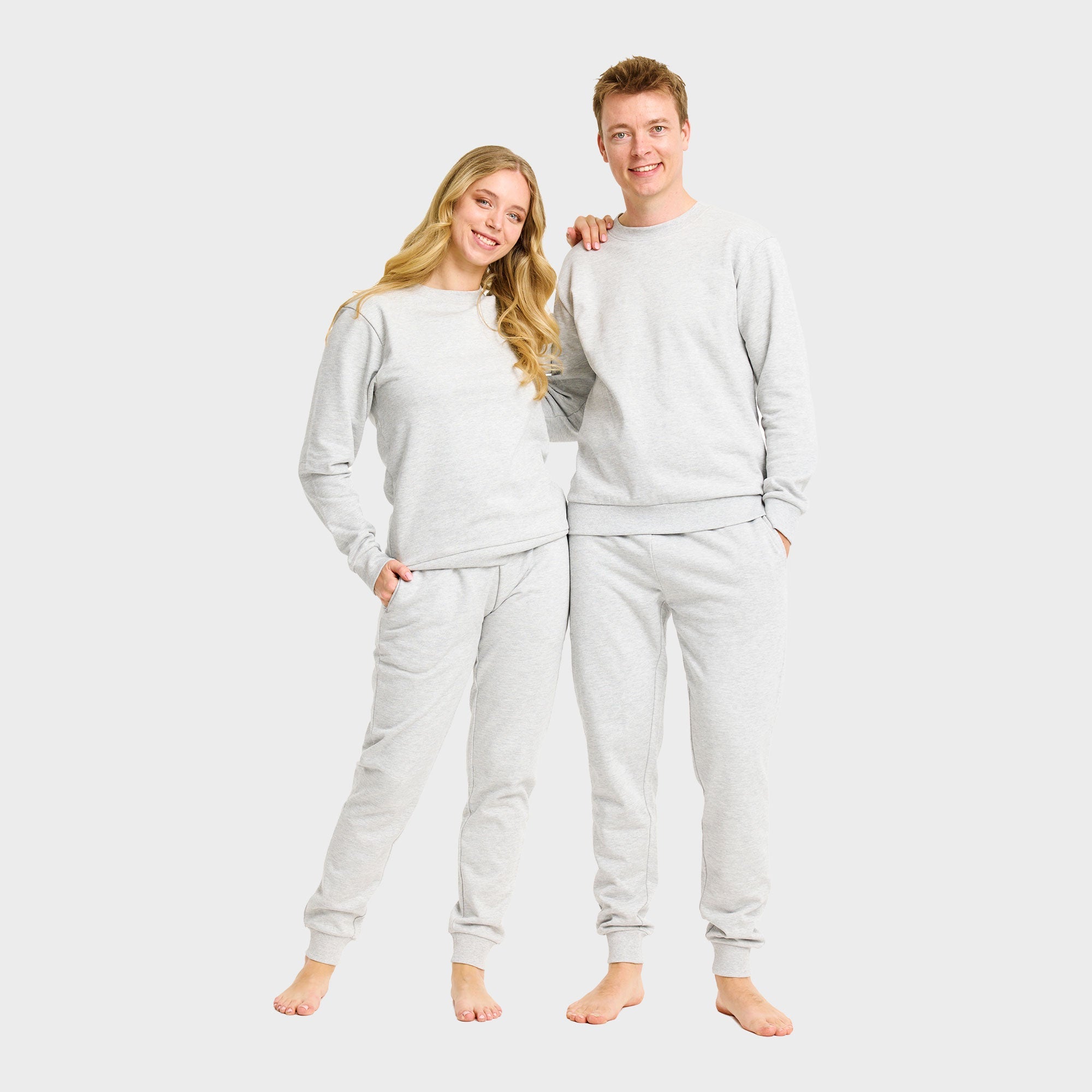Sweatset grijs - Dames.